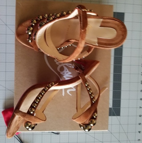 Christian Louboutin Brown Camel New Galeria 100 - Picture 5 of 8